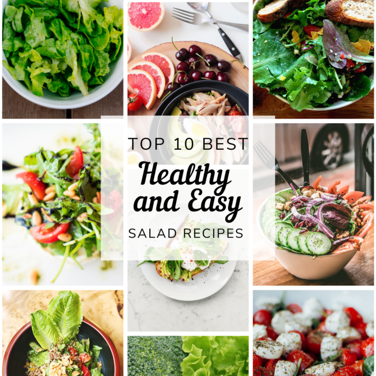 Top 10 Best Healthy and Easy salad recipes