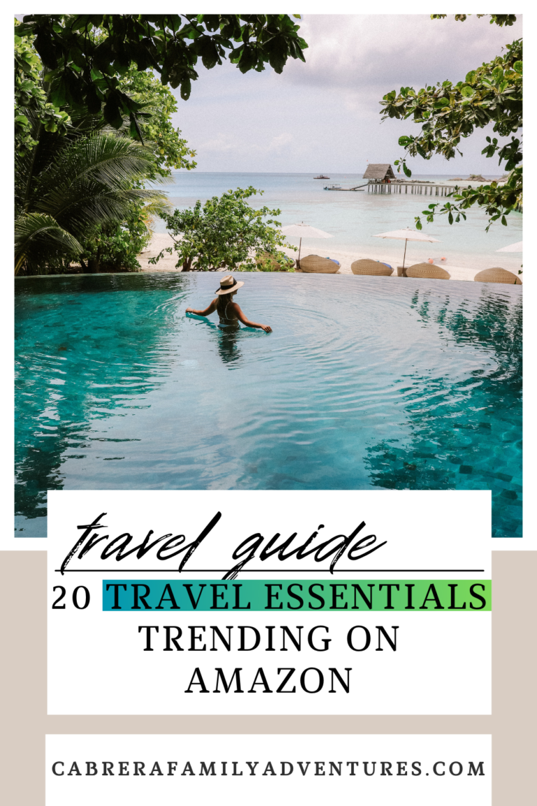 20 travel essentials trending on amazon